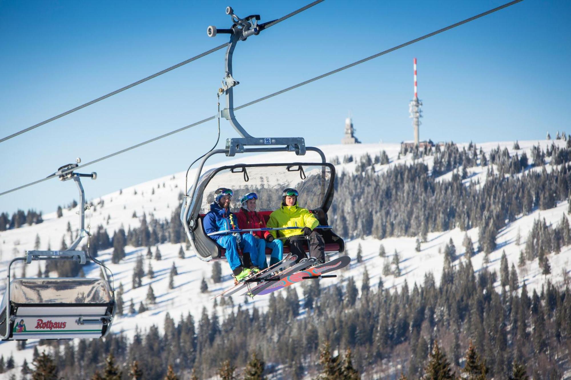 Drei Tannen - Wohnung 11 - Apartmenthaus, Titisee, Feldberg ภายนอก รูปภาพ
